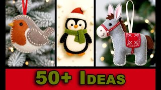 50+ Ornament Sewing Project Ideas for Christmas