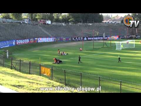 28.07.2013 skrót meczu Polonia Bytom - Chrobry Głogów 0-2