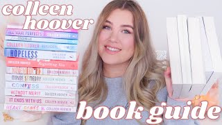 COMPLETE COLLEEN HOOVER BOOK GUIDE! READING ORDER & RECOMMENDATIONS | Paige Koren