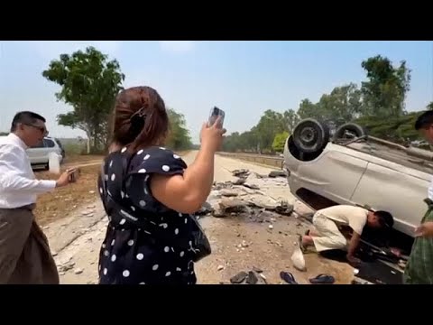 Deadly earthquake in Myanmar causes widespread devastation