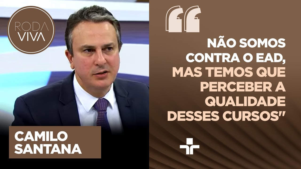 Camilo Santana comenta impactos dos ensinos EAD na formação e qualidade de professores