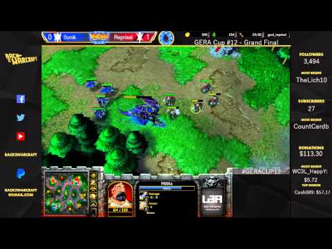[ENG] GERA Cup #12 - [N] Sonik vs. Reprisal [H] Grand Final G2