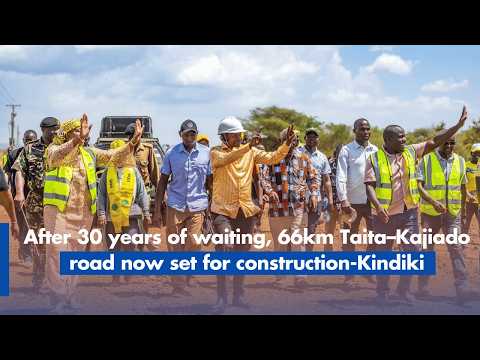 After 30 years of waiting, 66km Taita–Kajiado road now set for construction Kindiki