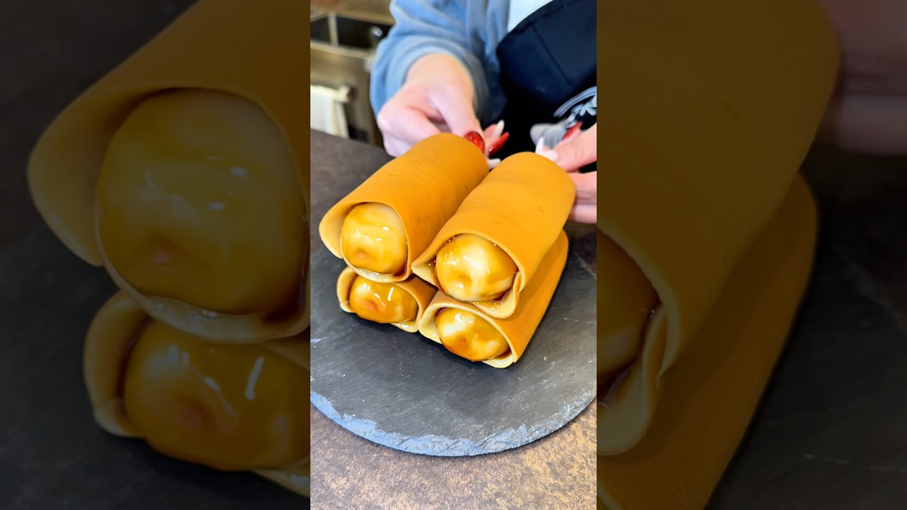 【大阪でバズってるみたらし団子巻き🍡】#japanesefood