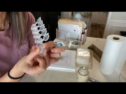 Simple How to put today paint kits for your paint party business. Easy paint kit pep!