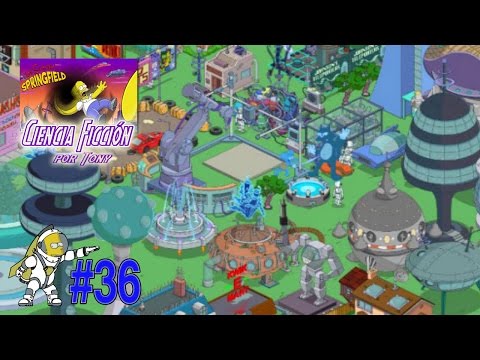 Los Simpson Springfield "Ciencia Ficción, Cap. 36 - Impresora 18 y la Casa ensueño de Homer" Tony