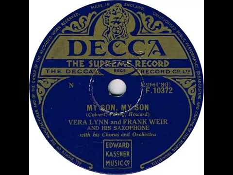 UK New Entry 1954 (60) Vera Lynn - My Son, My Son