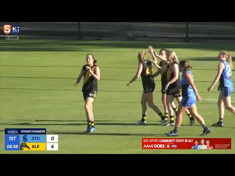 Rd 2 Hostplus SANFLW Snapshot - Glenelg's Lucy Armitage kicks 2 classy goals