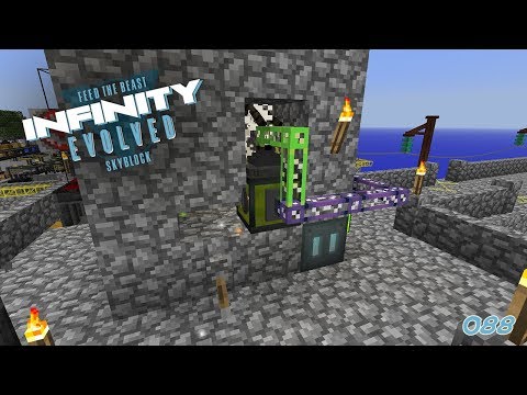Mobfarm automatisieren 🎓 FTB Infinity Evolved Skyblock #088