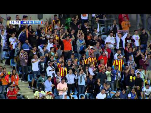 Goal of Alcácer (0-1) Getafe CF - Valencia CF - HD