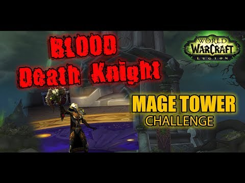Blood DK PoV (916 ilvl) • Tank - Mage Tower Artifact Challenge • Highlord Kruul