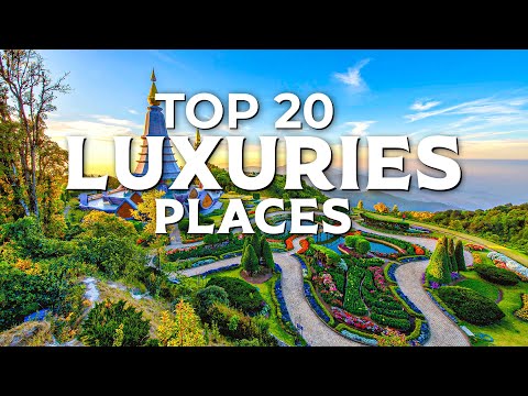 Top 20 Most Luxurious Places in the World 🌍✨ | Luxury Travel Destinations