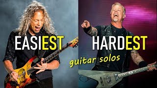 20 levels of Metallica guitar SOLOS