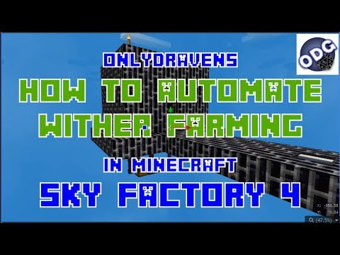 INSANE Guide to Automating Farming Withers in Sky Factory 4