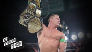 John Cena's Greatest World Title Triumphs: WWE Top 10