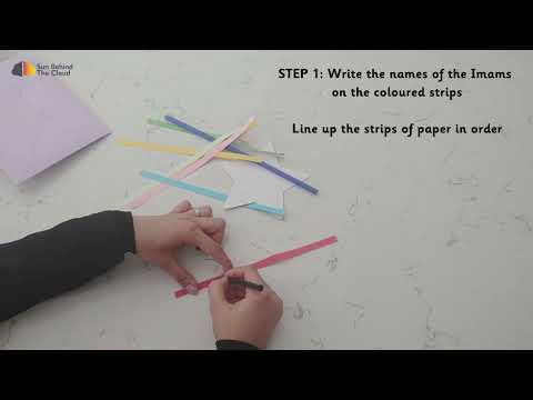 These are my Twelve Imams Star Wand Craft