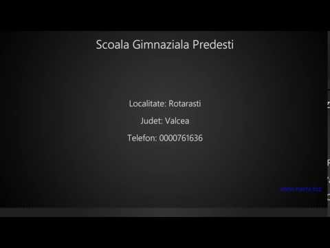 Scoala Gimnaziala Predesti Rotarasti