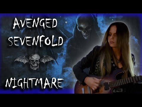 Avenged Sevenfold - Nightmare - Guitar Cover | Sanela Djember