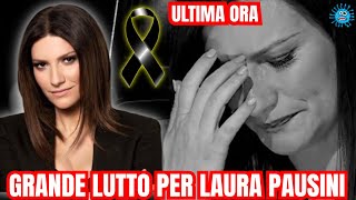 Lutto per Laura Pausini: il dolore della cantante