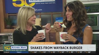 Free milkshakes at Wayback Burger