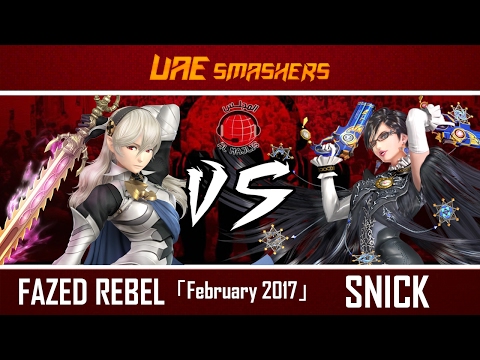 SSB4 Feb 2017: Fazed Rebel (Corrin) vs Snick (Bayonetta) - LR6