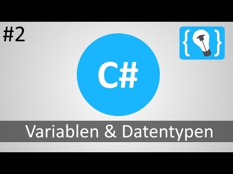 C Tutorial Deutsch German 2 20 Variablen und Datentypen
