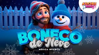 Jesus e o Boneco de Neve | Música de Natal Gospel Infantil