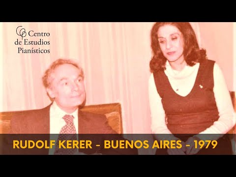 Rudolf Kerer / Buenos Aires 1979 / Clase Beethoven sonata "Appassionata"