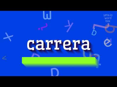 How to say "carrera"! (High Quality Voices)