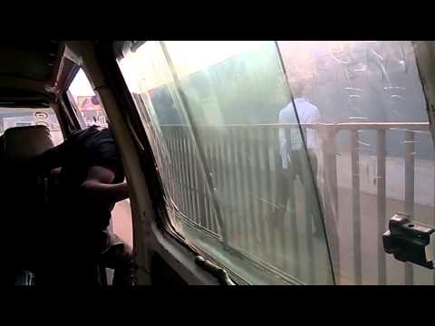 Accra trotro bus trip - Paloma trotro stop to Mobil, Kanda