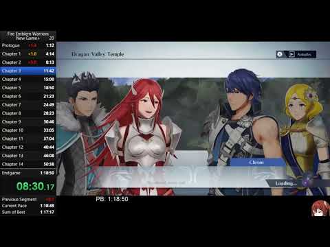 FE Warriors New Game+ Speedrun -  World Record 1:17:01