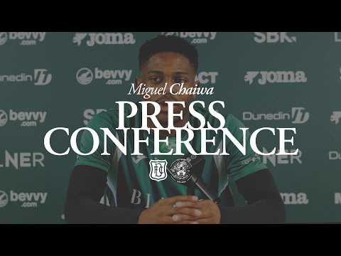 Miguel Chaiwa's Press Conference | Dundee vs Hibernian