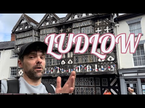 LUDLOW SHROPSHIRE - Walk and Explore History and Tour Featuring St Laurence’s Church and Tower Climb