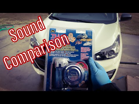 OEM HORN VS Wolo BadBoy Horn