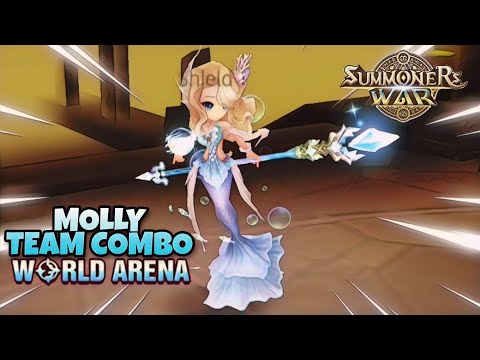 Molly Team Combo in World Arena Ep. 2 - Summoners War