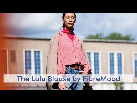 Lulu Blouse Sewing Pattern video
