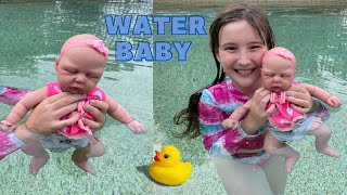 SILICONE BABY MIMI&#39;S FIRST TIME SWIMMING