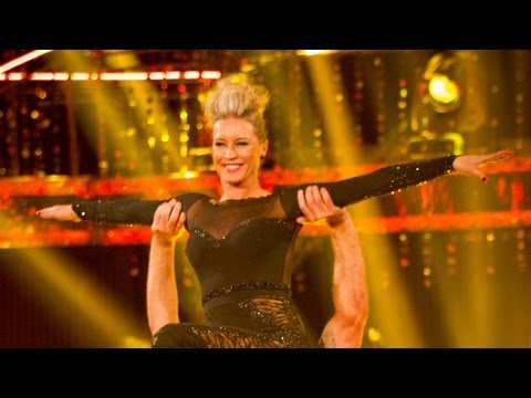 Denise Van Outen & James Showdance to 'What A Feeling' - Strictly Come Dancing 2012 Final - BBC