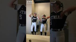 dancing tiktok vibes softball involved
