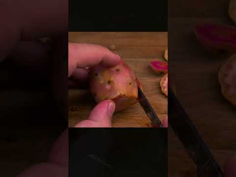 How to Eat Cactus Fruit Prickly Pear 9