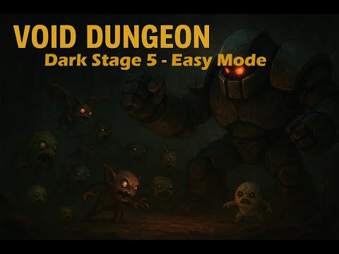 Void Dungeon Stage 5 Dark - Easy Mode | Monster Super League