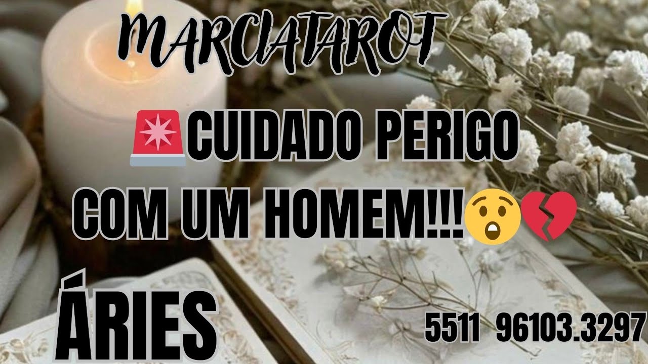 ÁRIES🚨TOME MUITO CUIDADO COM UM HOMEM!!!🔥VOU TE REVELAR O MOTIVO!!!😲🔮✨