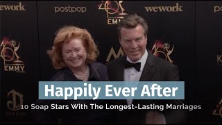 10 Soap Stars With The Longest lasting Marriages