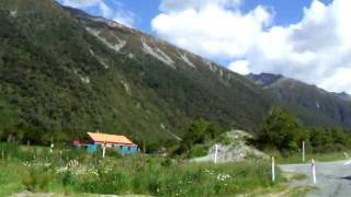 preview picture of video 'Otira Hwy next to Arthur's Pass National Park in New Zealand'