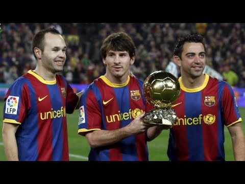 MESSI XAVI INIESTA - The greatest trio football world has ever seen