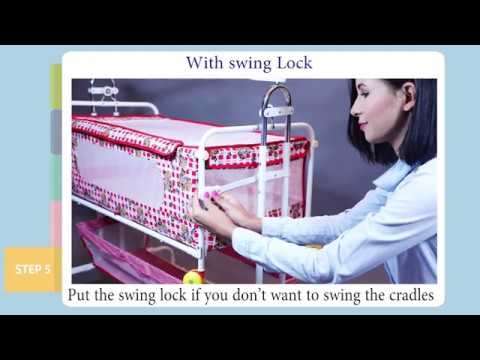 Natraj Compact Cradle Super Dlx (with basket) CC29B