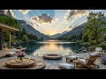 Relaxing Piano Music For Studying Summer Morning At A Lakeside Porch