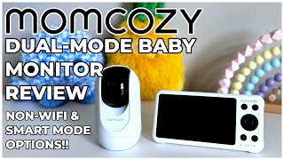 Momcozy Dual Mode Smart Baby Monitor Review | Non-WiFi and Smart Modes!!