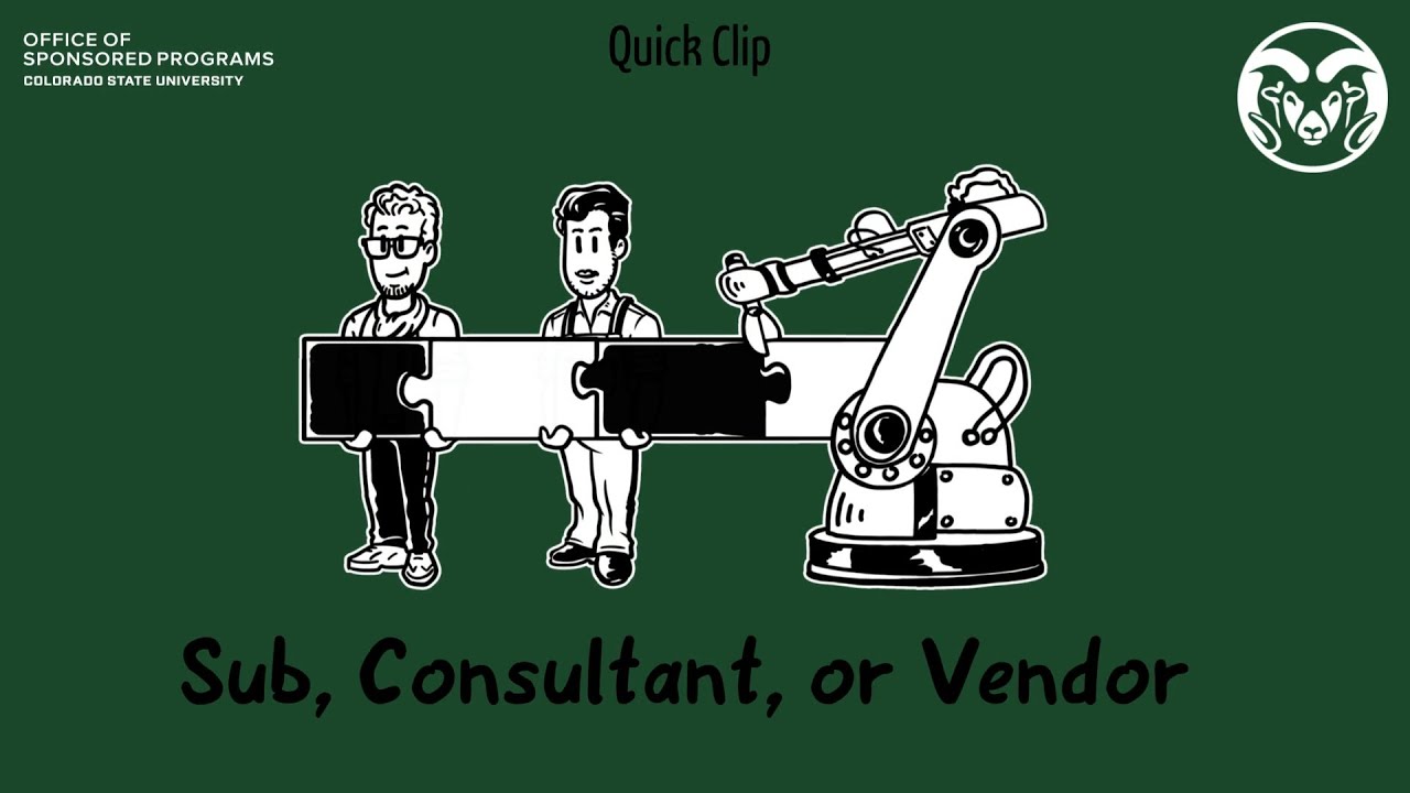 Quick Clips: Determining Sub, Consultant, or Vendor