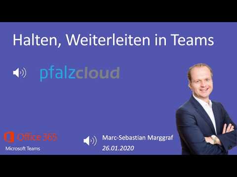 Telefonie Funktionen im Unternehmen "Halten", "Weiterleiten", "Durchstellen" mit Microsoft Teams